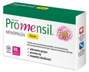 Promensil Forte x 30 tabletek  - QPHARMA