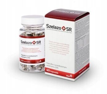 SZELAZO + SR X 60 KAPSUŁEK
