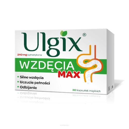 Ulgix Wzdecia Max x 30 kapsułek