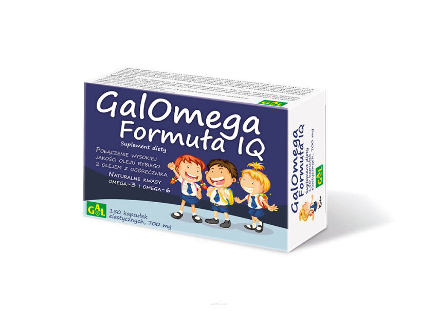 Galomega Formuła IQ GAL x 150 kapsułek