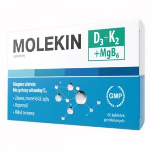 Molekin D3 + K2 + MgB6 x 60 tabletek  - N.P.ZDROVIT