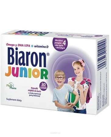 Bioaron Junior 4+ kapsułki 30 szt