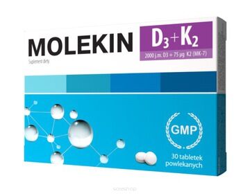 Molekin D3 + K2 x 30 tabletek