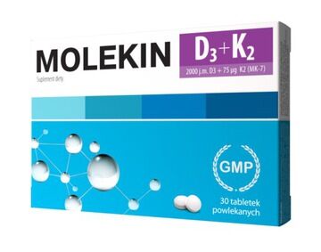 Molekin D3 + K2 x 30 tabletek