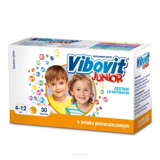 Vibovit Junior pomarańcza 30 x saszetek