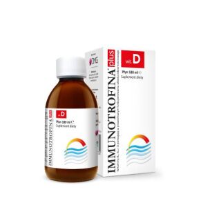 Immunotrofina Plus witamina D płyn, 180ml