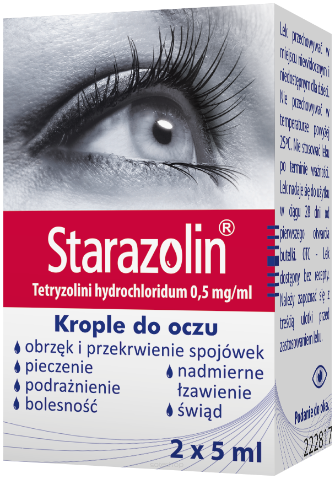 STARAZOLIN krople do oczu 2 x 5ml