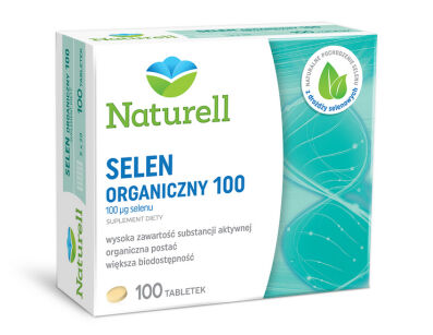 NATURELL Selen Organiczny x 100tab - USP