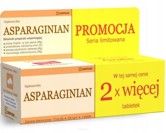 Asparaginian  50 + 50 tabletek