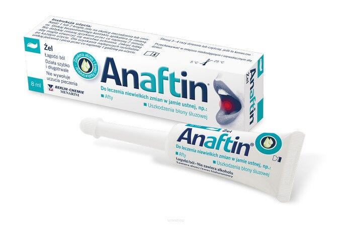 Anaftin Gel na afty 8 ml - BERLIN