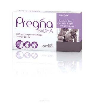 Pregna250 DHA x 30 kapsułek
