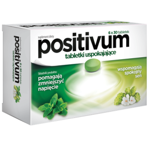 Positivum tabletki uspokajające 180 sztuk