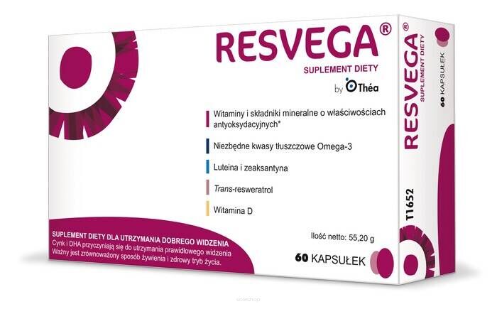 Resvega x 60 kapsułek