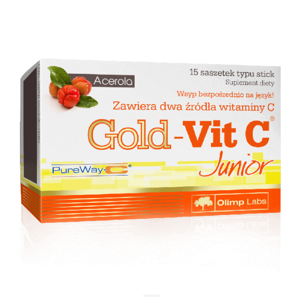 Olimp Gold-Vit C Junior 15 saszetek - OLIMP