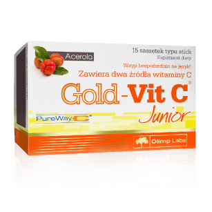 Olimp Gold-Vit C Junior 15 saszetek - OLIMP