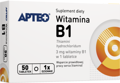 Witamina B1 3 mg 50 tabletek APTEO - SYNOPTIS