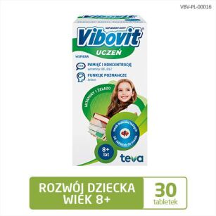 Vibovit Uczeń Witaminy + Żelazo tabletek dossa