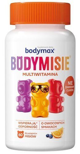 Bodymax Bodymisie smak owocowy x 60żelków