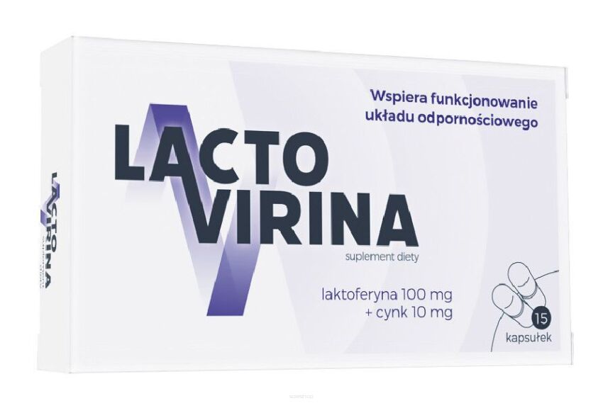 Lactovirina X 15 kapsułek