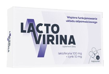 Lactovirina X 15 kapsułek