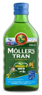 Tran Mollers Norweski owocowy 250ml - ORKLA