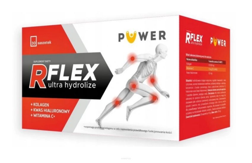 RFLEX ultra hydrolize 30 saszetek STAWY, KOŚCI